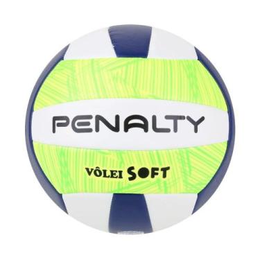 Imagem de Bola De Vôlei Penalty Soft Branco/Verde