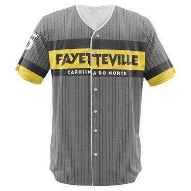 Imagem de Camisa Jersey Fayetteville Beisebol Baseball Modelo 33 - Winn Fashion