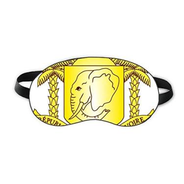 Imagem de Coate d'Ivoire National Emblem Country Sleep Eye Shield Soft Night Vlindfold Shade Cover