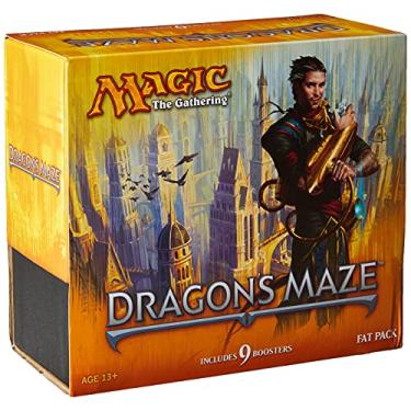 Imagem de Bundle Magic: The Gathering Dragon's Maze Fat Pack Original Wizard of the Coast (━´◔‿ゝ◔`)━ SUIKA