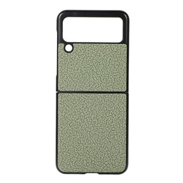 Imagem de Capa para Samsung Z Flip 3 5G Ultra-Thin Phone Cover para Galaxy Z Flip 3 ZFlip3 Flip3 Back Shell para Z Flip 3 Cases, verde, para Z Flip 3