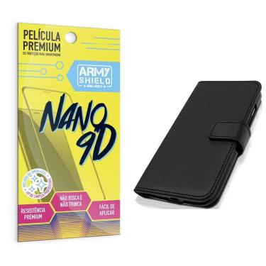 Imagem de Capa Flip Carteira Samsung A54 + Película 9D - Armyshield