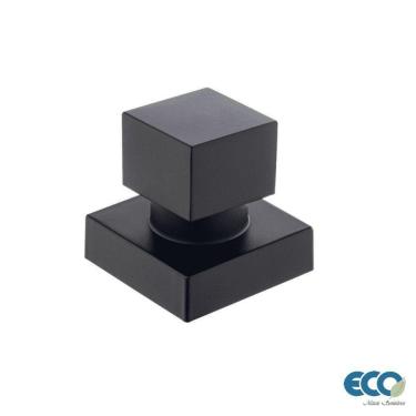 Imagem de Acabamento De Registro Preto Fosco Quadrado Eco