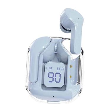 Imagem de ＫＬＫＣＭＳ de ouvido sem fio no ouvido de ouvido mãos livres com cancelamento de ruído de baixa latência de ouvido Bluetooth de ouvido, Azul