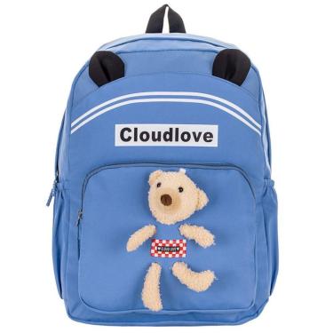 Imagem de Mochila Feminina  Arara Dourada - Ry6662 - Azul - U-Feminino