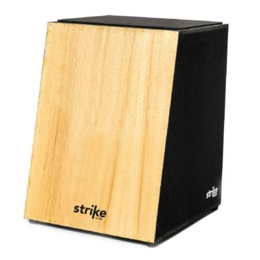 Imagem de Cajon Acústico Inclinado Strike Classic 12 Fios SK1000 FSA