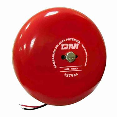 Imagem de Campainha para Escola tipo Gongo 127V - DNI 6349, Vermelha