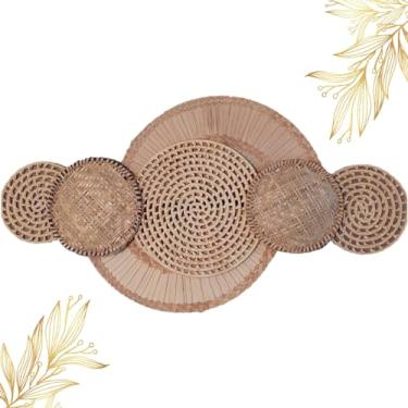 Imagem de Peneira de Palha + Leque de Carnaúba - Decoração A