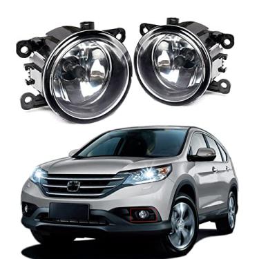 Imagem de Substituição de faróis de neblina para ACURA HONDA TSX RDX TL ILX CRV PILOT 33900-T0A-A01 Conjunto de para-choque dianteiro com lâmpadas Lâmpadas Diurnas Lado esquerdo + direito