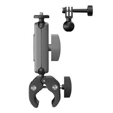 Imagem de SIOTI Suporte de braçadeira de mandíbula com suporte de 1/4 polegada e suporte para câmera de ação, compatível com celular e câmera de ação Go Pro Hero 12/11/10/9, DJl Osmo Action/Pocket, Insta360