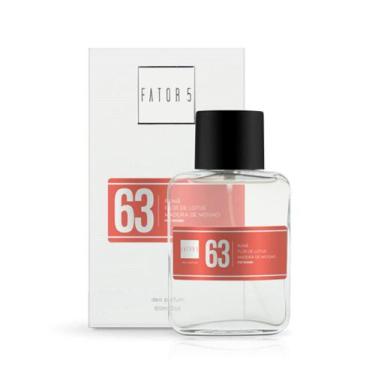 Imagem de Perfume Fator 5 Nº 63 Deo Parfum Feminino - 60ml (Romã, Flor De Lotus