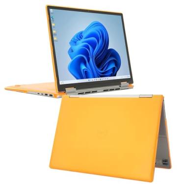 Imagem de mCover Capa compatível APENAS com computador Dell Inspiron 7620 2 em 1 Inspiron 5620/5630 de 16 polegadas 2 em 1 Inspiron 5620/5630 Windows (não serve para nenhum outro modelo Dell) - laranja