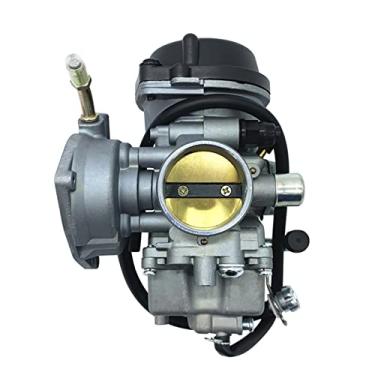 Imagem de Carburador adequado para quadriciclo SUZUKI LTZ400 LTZ 400 KSF400 KFX400 DVX400 QUAD ATV COM VÁLVULA DE COMBUSTÍVEL 2003-2007