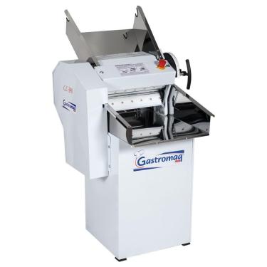 Imagem de Cilindro Laminador Com Pedestal Clpi390 Gastromaq Cilindro Epóxi Com Bandeja Inox Bivolt