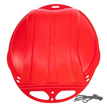 Imagem de YIJU Trenó, trenó durável para crianças ao ar livre, de, tobogã de snowboard, VERMELHO