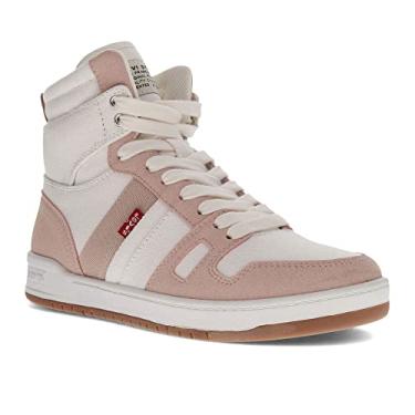 Imagem de Levi's T nis feminino BB Hi DTE Fashion Hightop, rosa, 8