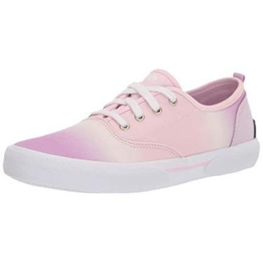 Imagem de Sperry Tênis unissex infantil Pier Wave CVO lavável, Roxo/rosa, 5 Big Kid