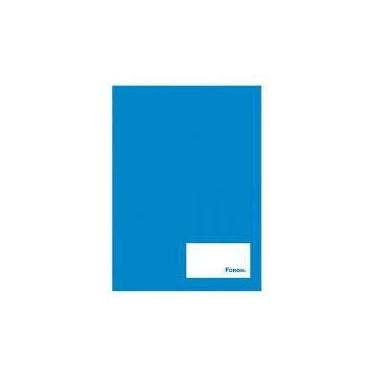 Imagem de Caderno Brochura 1/4 Foroni Azul 48 Folhas