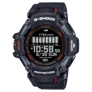 Imagem de Casio Relógio masculino digital de quartzo com pulseira de plástico GBD-H2000-1AER, preto, tamanho único, pulseira, Preto, Size one size fits all, alça