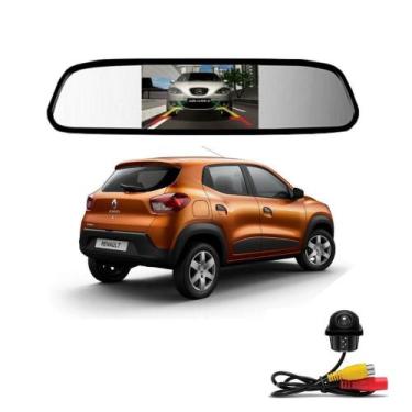Imagem de Camera De Re Tartaruga Retrovisor Com Tela Kwid - Importado