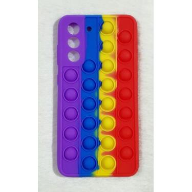 Imagem de Capa Case Capinha Silicone Bolha Samsung Galaxy S21 FE 6.4 Anti Stress