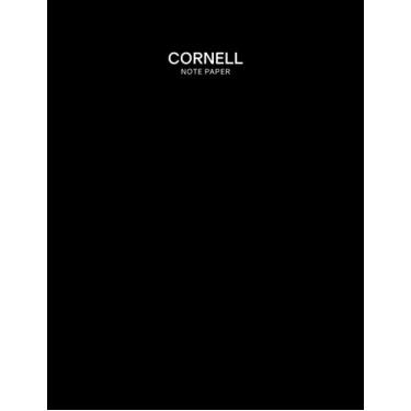 Imagem de Cornell Note Paper: Blank Template Note Taking System Paper With Table Of Contents And Numbered Pages Large Print Blank Cover