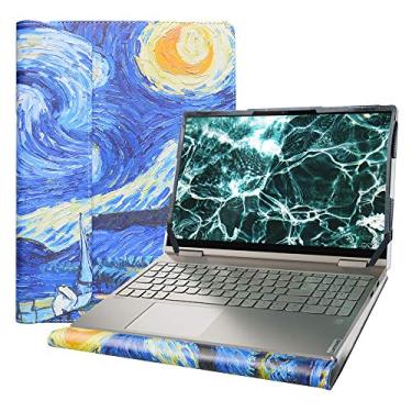 Imagem de Alapmk Capa protetora para laptop Lenovo IdeaPad 1 15 Gen 7/IdeaPad 1i 15 Gen 7/IdeaPad 1 15IJL7/IdeaPad 1 15AMN7/IdeaPad Slim 3i 15 Gen 9/IdeaPad Slim 3 15IRU9 15ITN9 39.6 cm, Starry Night