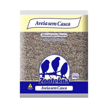 Imagem de Ração Zootekna para Pássaros de Aveia Sem Casca