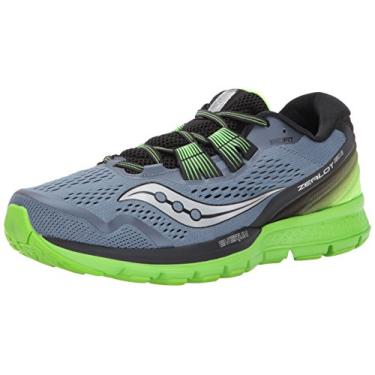 Imagem de Saucony Zealot Iso 3 Tênis de corrida masculino, Cinza e preto, 12.5