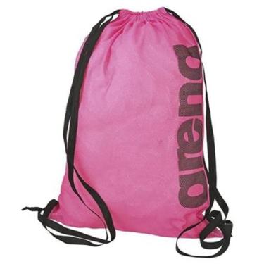Imagem de Bolsa De Natação Saco De Material Fast Mesh Arena, Preto, Rosa