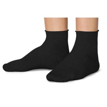 Imagem de Meia Feminina Lupo Conforto Sem Punho - 4421-003, 34/39, Preto