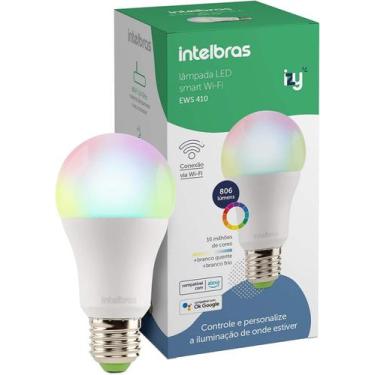 Imagem de Lâmpada Smart Wi-fi Rgb Led Alexa Google Intelbras Ews 410