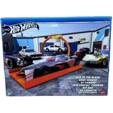 Imagem de Hrx55 Hot Wheels Carros Tematico Legends Multi Pacote Com 6 Carros