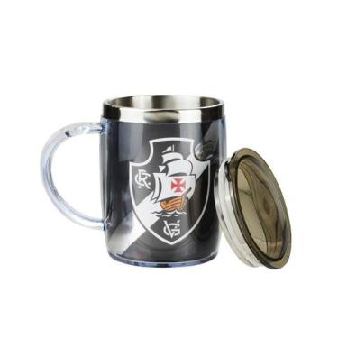 Imagem de Caneca Térmica Com Tampa 450Ml - Vasco - Mileno