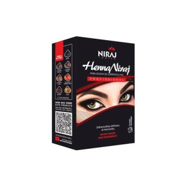 Imagem de Henna Niraj Sobrancelha Preto Com Fixador