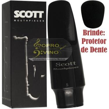 Imagem de Boquilha Sax Alto Nº 5 Scott By Barkley e Acessórios