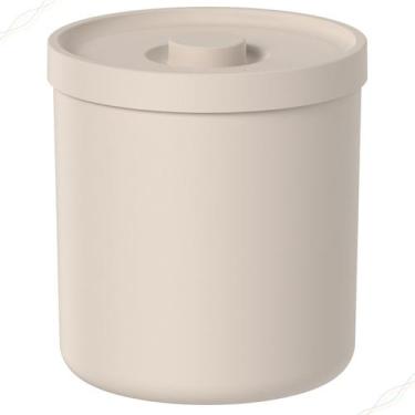 Imagem de Lixeira para Banheiro em Plastico 6 Litros, Balde de Lixo para Lavabo 
