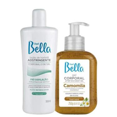 Imagem de Loção Hortelã Adstringente Pré-Depilação 300ml + Gel Corporal Calmente