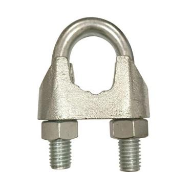 Imagem de Kit com 3 Clips Grampo Leve para Cabo de Aço 1" - Fischer