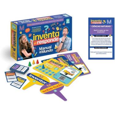 Imagem de Bq - inventa ou responde - manual do mundo - nig