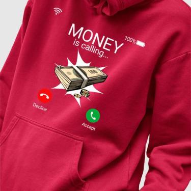 Imagem de Blusa Moletom Genuine Grit Masculina Estampada Algodão 30.1 Money Call