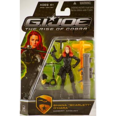 Imagem de G.I. Joe The Rise of Cobra 3 3/4" Action Figure Shana "Scarlett" O' Hara (Desert Ambush)