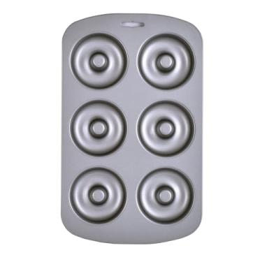 Imagem de (Donut Pan, 6 Cup) - Mrs. Anderson's Non-Stick Carbon Steel Donut Pan, 6-Cup