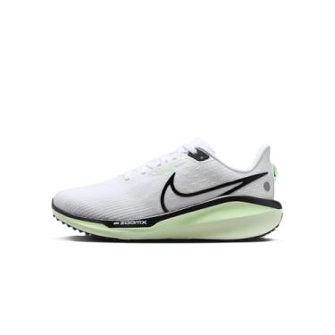 Imagem de Nike Tênis de corrida feminino Vomero 17 (HF4999-100, branco/verde vapor/greve verde/preto), Branco/verde vapor/greve verde/preto, 38