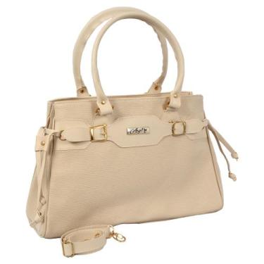 Imagem de Bolsa Feminina Média Alça de mão Transversal - Aryel, Marfin