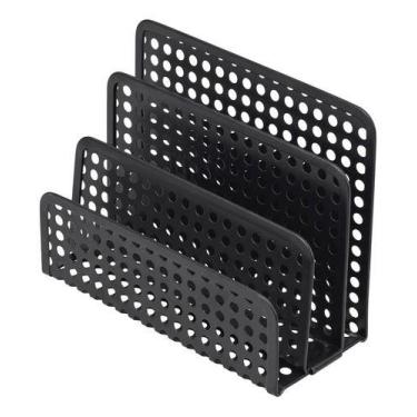 Imagem de Porta Documentos De Mesa - Importado - Metal Preto - Oikos