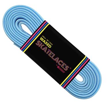 Imagem de Skates Waxed Laces - 6mm & 8mm - 47" 71" 79" 96" 108" - Tickle Blue (6mm Wide / 96 inch / 245cm)