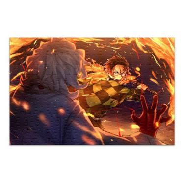 Imagem de Quebra-cabeça Kimetsu No Yaiba Personalizado 48 Peças - Pomps Geek