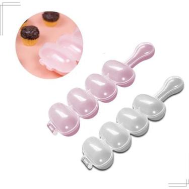 Imagem de Molde Enrolador De Docinhos Para 4 Brigadeiros Beijinho Doce - Injetem