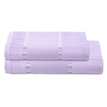 Imagem de Kit Jogo de Toalhas Para Bordar Dohler 2 Peças Banho e Rosto Bella Bar